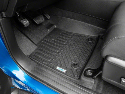 TruShield Precision Molded Front and Rear Floor Liners; Black (14-21 Tundra CrewMax)