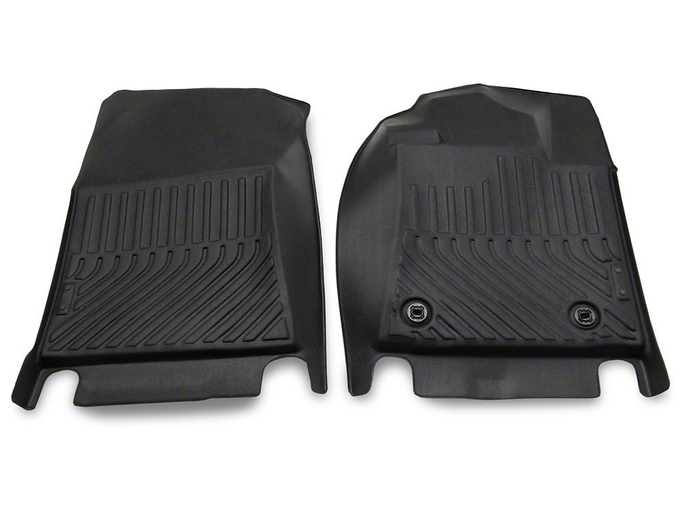 TruShield Precision Molded Front and Rear Floor Liners; Black (14-21 Tundra CrewMax)