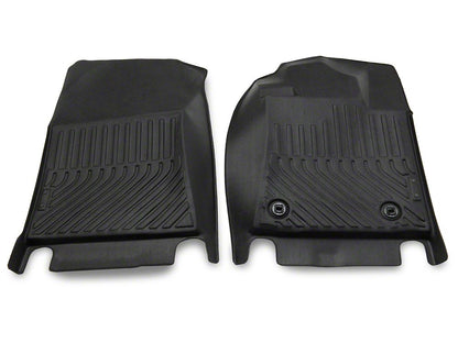 TruShield Precision Molded Front and Rear Floor Liners; Black (14-21 Tundra CrewMax)