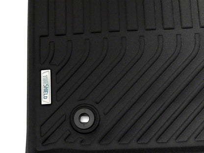 TruShield Precision Molded Front and Rear Floor Liners; Black (14-21 Tundra CrewMax)